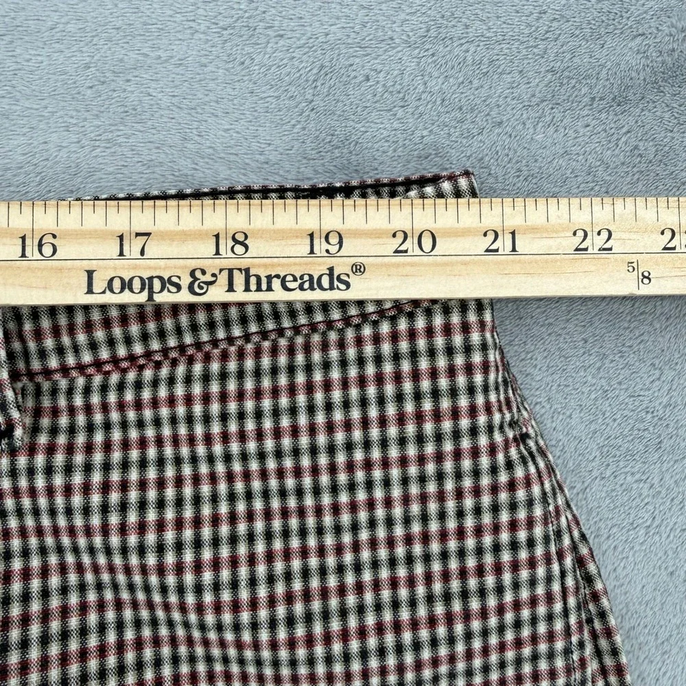 Polo Jeans Co Ralph Lauren Mens Brown Gingham‎ Check Dog Shorts Size 42